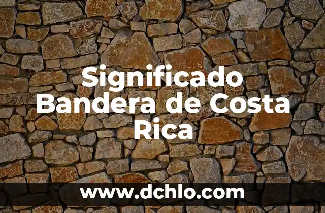 ¿Quién es la Persona Más Rica del Mundo? 3 Significado Bandera de Costa Rica