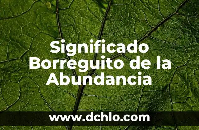 Significado de 'Cruz de Navajas' de Mecano: Un Análisis Profundo 7 Significado Borreguito de la Abundancia