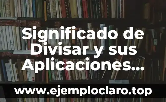 Significado de Divisar y sus Aplicaciones Prácticas