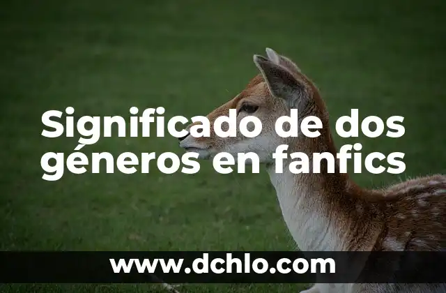 Significado de Dos Emojis de Instagram: Un Mundo de Expresión 5 Significado de dos géneros en fanfics