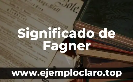 Significado de Fagner