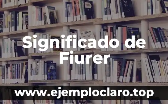 Significado de Fiurer