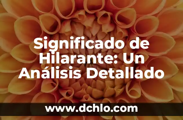 Significado de la Falta de Conciencia Electoral 6 Significado de Hilarante: Un Análisis Detallado