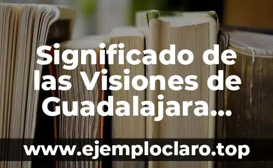 Significado de las Visiones de Guadalajara 2018