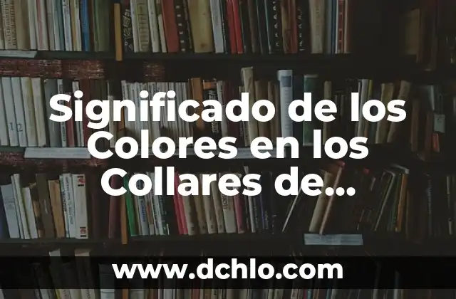El Significado del Color de las Mariposas 5 Significado de los Colores en los Collares de Santería