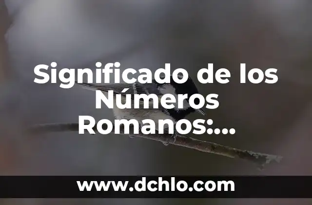 Símbolos de Dinero y su Significado 7 Significado de los Números Romanos: MDCXXIV