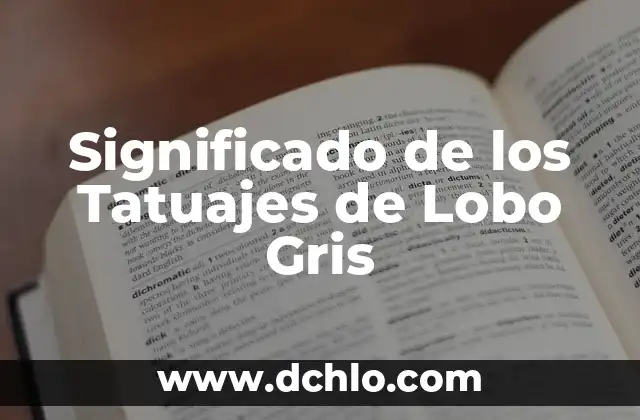 Cómo hacer el color gris plata 8 Significado de los Tatuajes de Lobo Gris