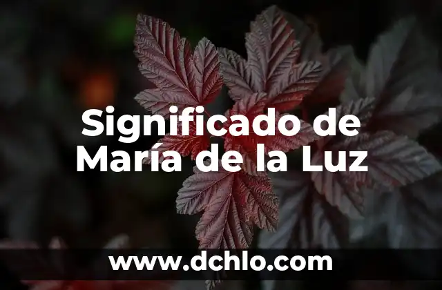 El Verdadero Significado de Ser Maestra: Más Allá de la Docencia 7 Significado de María de la Luz