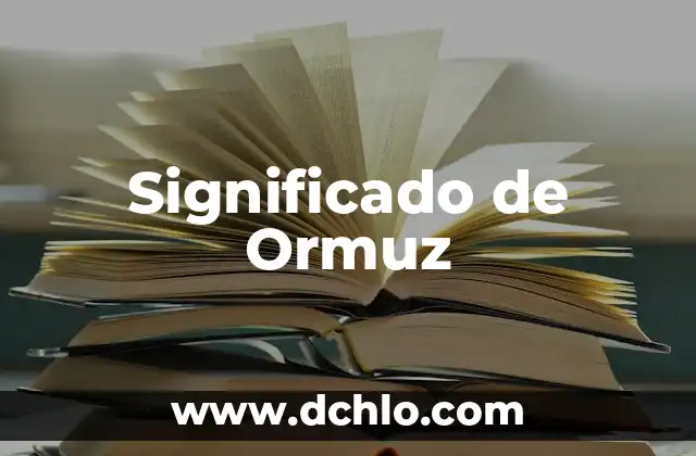El Significado del Origami: Un Arte Tradicional Japonés 6 Significado de Ormuz
