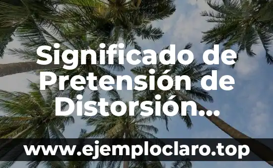 Melancolía - El Significado Profundo de una Emoción Compleja 4 Significado de Pretensión de Distorsión Compleja