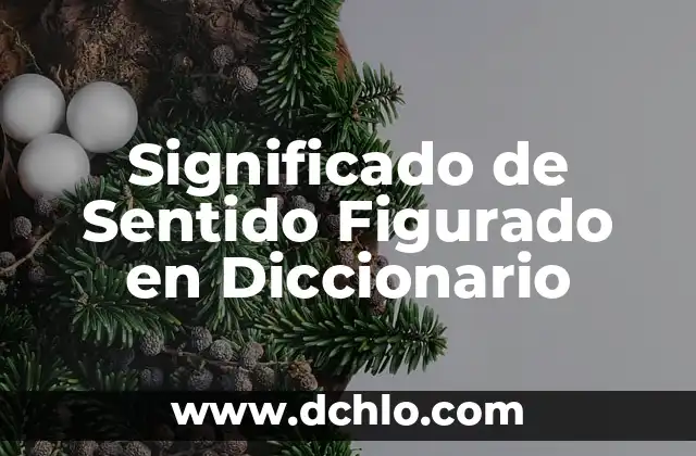 Hostal - Significado y Concepto 7 Significado de Sentido Figurado en Diccionario