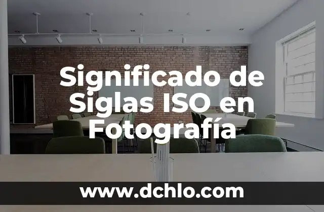 Significado El Ermitaño de Marsella: Descubriendo su Profundo Simbolismo 7 Significado de Siglas ISO en Fotografía