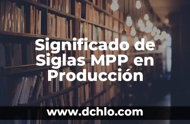 Significado El Ermitaño de Marsella: Descubriendo su Profundo Simbolismo 8 Significado de Siglas MPP en Producción