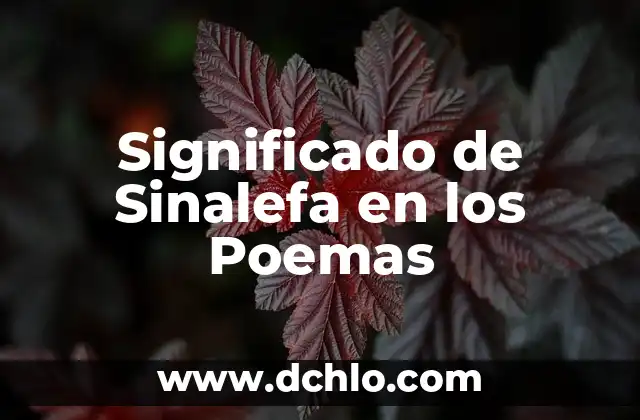 significado el nombre de betzabe 7 Significado de Sinalefa en los Poemas