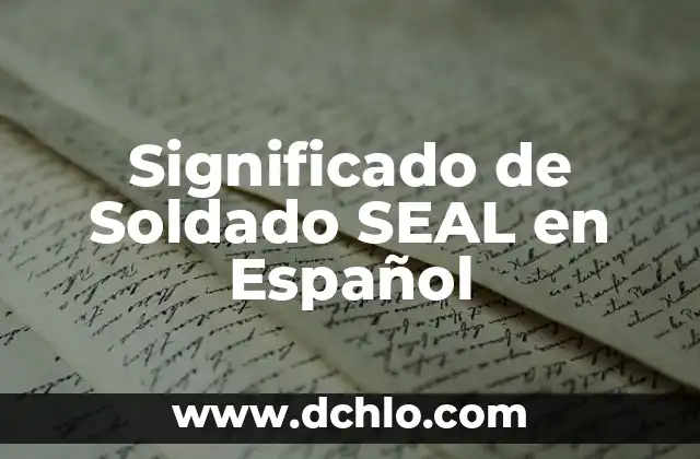 Significado de Sol, Luna y Estrellas: Símbolos Celestes 7 Significado de Soldado SEAL en Español