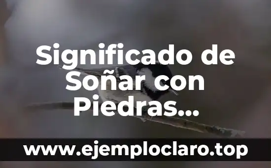 Significado de Soñar con Piedras Semipreciosas
