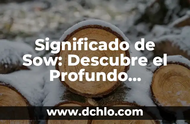 El Significado de la Mano de Fátima 4 Significado de Sow: Descubre el Profundo Simbolismo Detrás de esta Acción