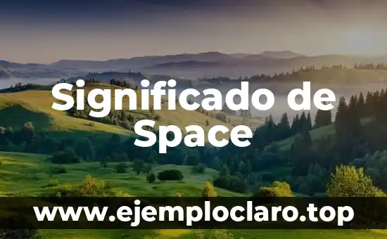 Significado de Space