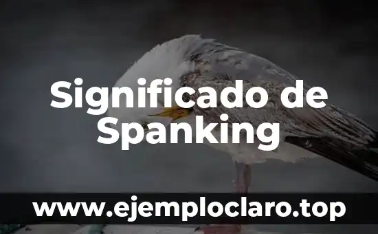 Significado de Spanking