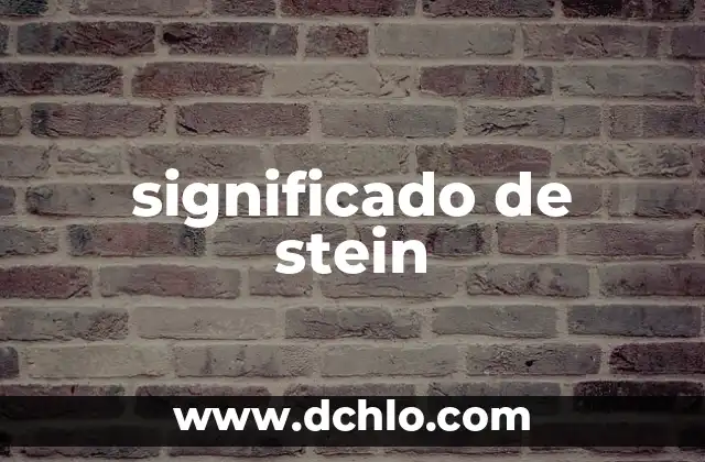 Significado de Enfermedades de Transmisión Sexual 7 significado de stein