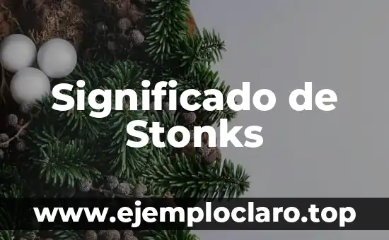 Significado de Stonks