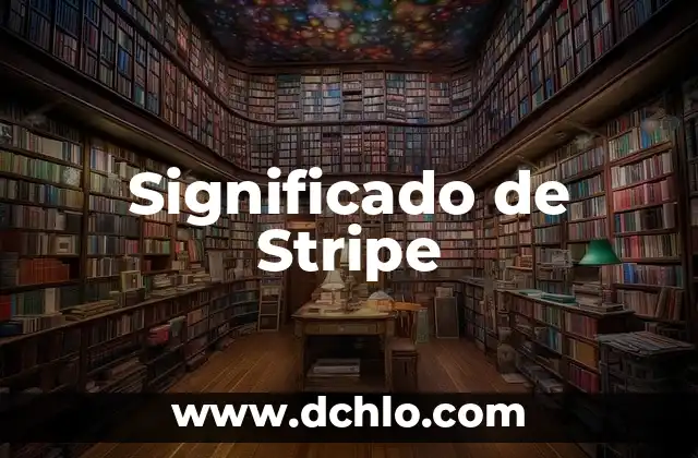Inferencias de una Connotación Significado 5 Significado de Stripe