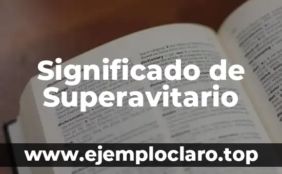 Significado de Superavitario