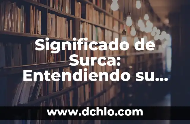 El significado de staccato: Entendiendo su importancia en la música 4 Significado de Surca: Entendiendo su Importancia en la Agricultura