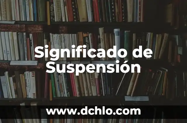 Significado de Tailandia: Un Viaje al Corazón de Sudeste Asiático 3 Significado de Suspensión