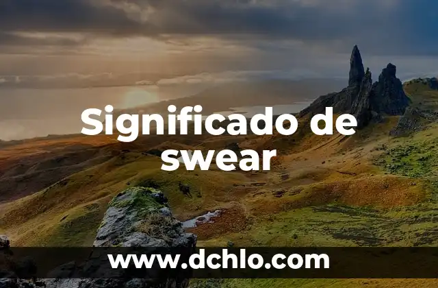 Significado e Imágenes de Justicia 7 Significado de swear
