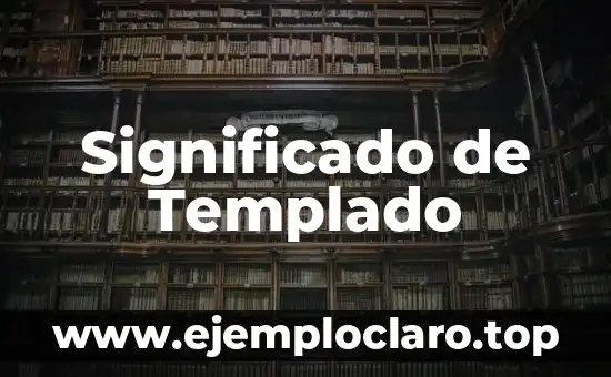 El ex significado de las palabras: Un viaje al pasado del lenguaje 6 Significado de Templado