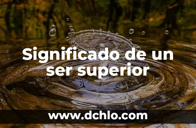 El significado de ser un miembro de una empresa 6 Significado de un ser superior
