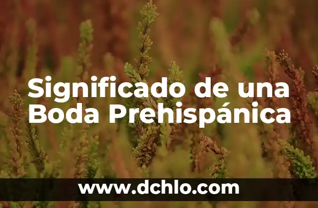 Día de los Muertos y su significado en la época prehispánica 3 Significado de una Boda Prehispánica