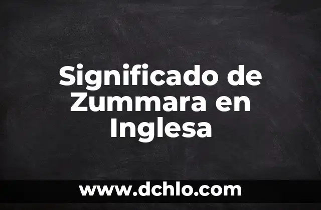 Los emblemas que representan la identidad inglesa 3 Significado de Zummara en Inglesa