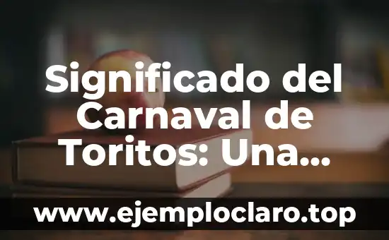 Significado del Carnaval de Toritos: Una Fiesta Llena de Tradición y Color