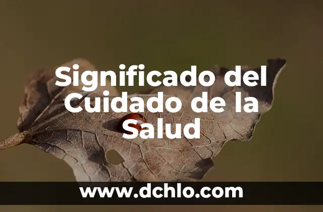 Novelas significado wikipediatipos de novelas 3 Significado del Cuidado de la Salud