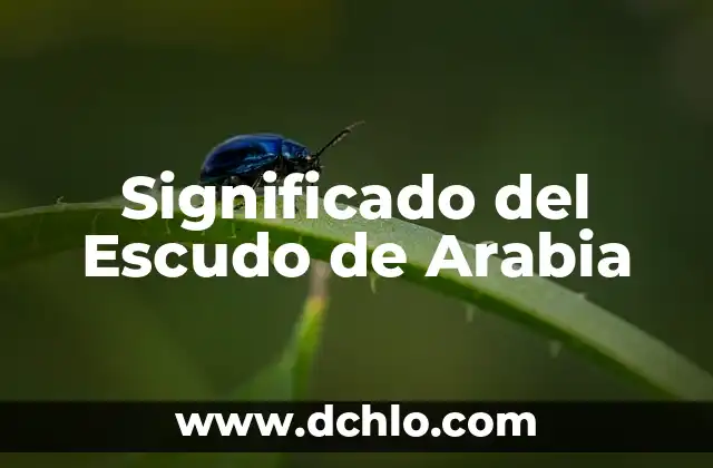 Significado del Himno Nacional de Nicaragua: Un Viaje Histórico y Cultural 5 Significado del Escudo de Arabia