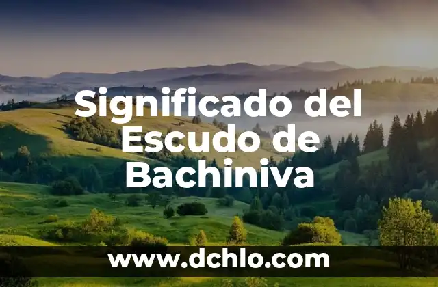 Significado del Escudo de BCS: Un Viaje por la Identidad de Baja California Sur 3 Significado del Escudo de Bachiniva