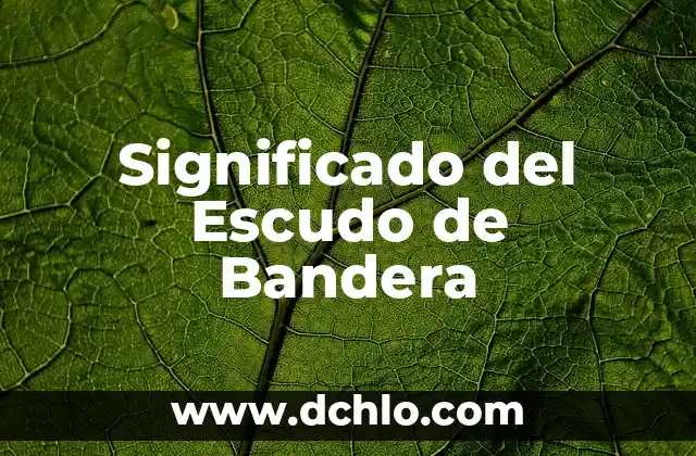 Significado del Escudo de BCS: Un Viaje por la Identidad de Baja California Sur 7 Significado del Escudo de Bandera