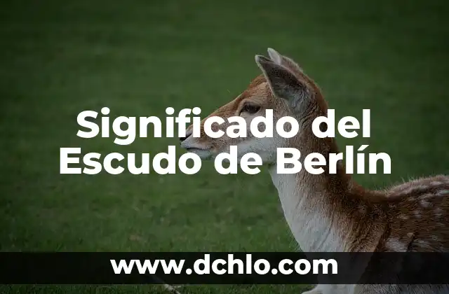 El Significado del Escudo de Brunei: Un Viaje a su Historia y Simbolismo 4 Significado del Escudo de Berlín