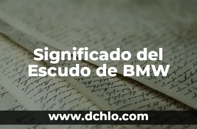 El Significado del Escudo de Brunei: Un Viaje a su Historia y Simbolismo 7 Significado del Escudo de BMW