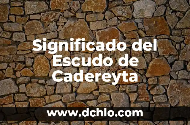 Significado del Nombre de Abraham Bíblico 8 Significado del Escudo de Cadereyta