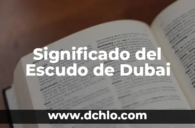 Nombres de Niña Significado Ximena 4 Significado del Escudo de Dubai