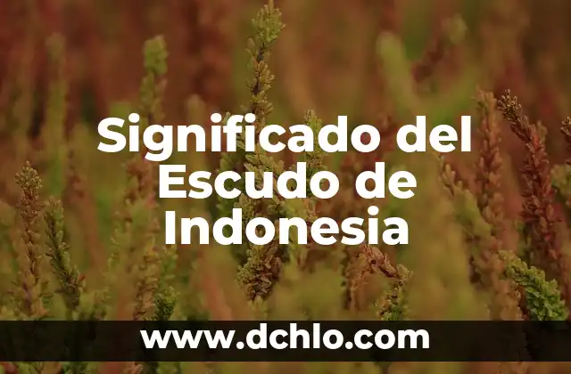 Significado del Tatuaje de Pantera Negra 4 Significado del Escudo de Indonesia