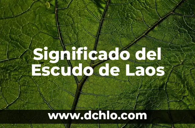 Soñar que se caen los dientes: Interpretación y Significado 6 Significado del Escudo de Laos