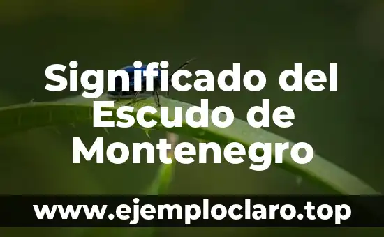 Significado del Escudo de Montenegro