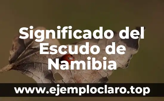 Significado del Escudo de Namibia