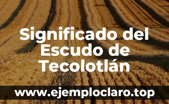 Significado del Escudo de Tecolotlán