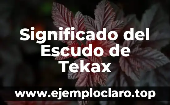 Significado del Escudo de Tekax