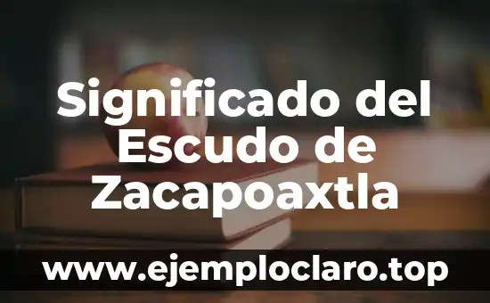 Nombres de Kenia y su significado 6 Significado del Escudo de Zacapoaxtla